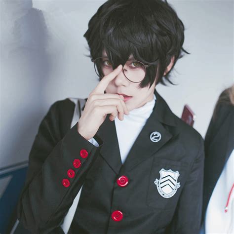 Persona 5 P5 Joker Ren Amamiya Akira Kurusu Cosplay School Uniform ...