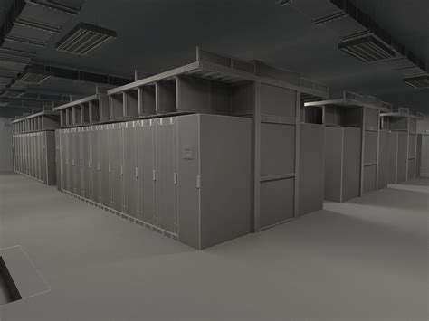 3D Computer Server Room model - TurboSquid 2123480