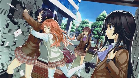 Anime Girl School Wallpapers - Wallpaper Cave