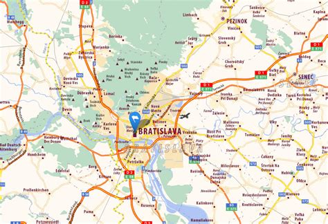 Bratislava Map