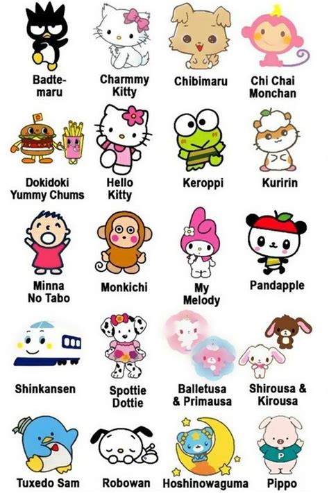 Sanrio Characters Printable