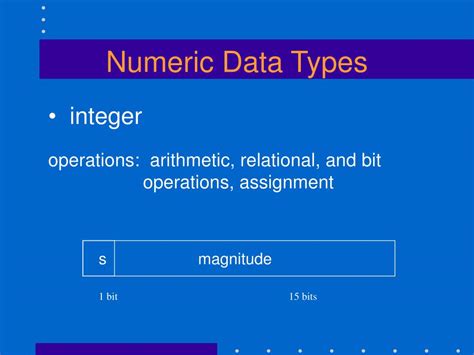 PPT - DATA TYPES PowerPoint Presentation, free download - ID:5735638