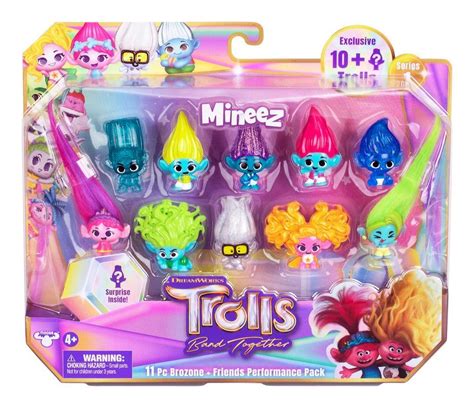 Trolls Band Together Mineez 11 Piece Surprise Performance | Top Pick ...