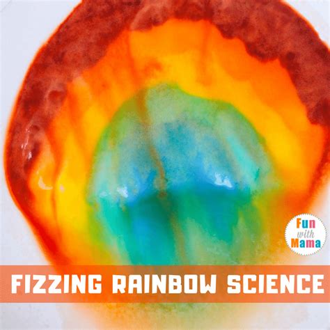 Rainbow Colors Science Experiment For Kids - Fun with Mama