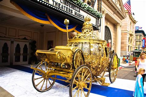 PHOTOS: Carriage from live action "Cinderella" movie arrives at Disney ...