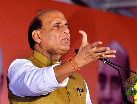 Rajnath Singh addresses BJP workers