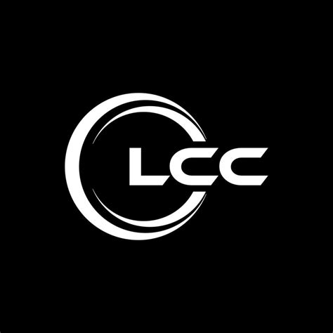 LCC letter logo design in illustration. Vector logo, calligraphy ...