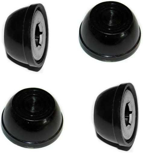 (4) Radio Flyer Replacement Large Wheel Hub Caps for Steel & Wood ...