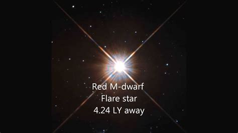 Proxima Centauri New hubble shots of our neighboring star - YouTube