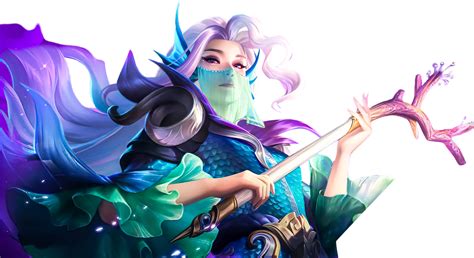 Mobile Legends Luo Yi Siren Priestess 4K PNG by Divoras on DeviantArt