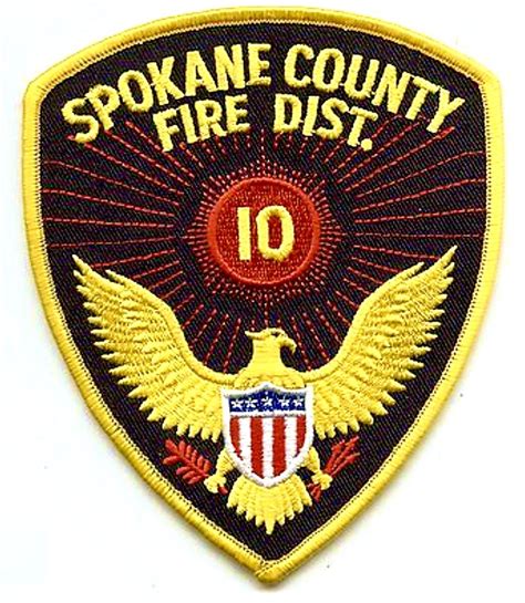 Spokane County Fire Department patch | Bomberos, Fuego