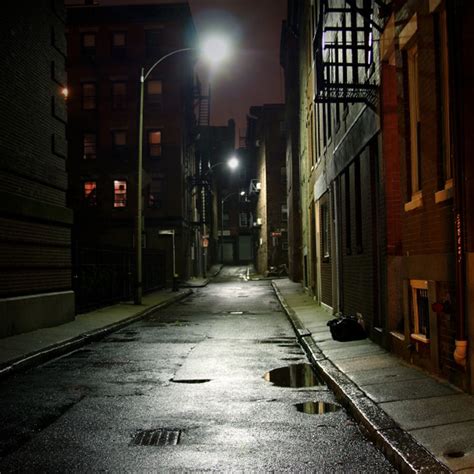 Dark Alley Background New York - rezamustafa