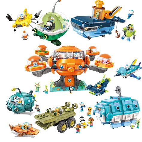 Building Block Octonauts GUP I Water Bear Vehicle Barnacles Kwazii ...