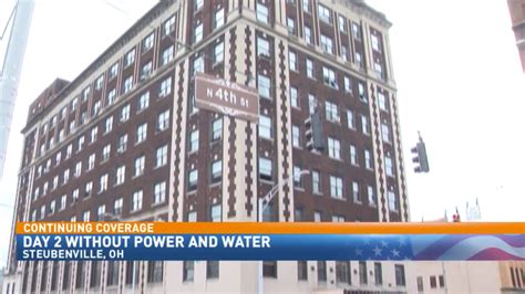 Day two without power and water at Fort Steuben Apartments | WTOV