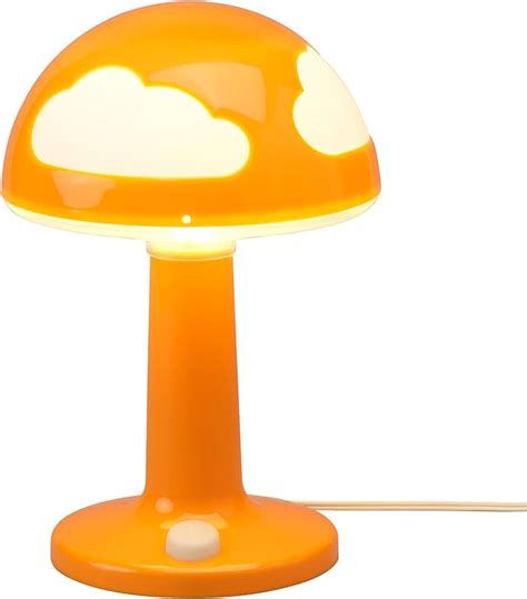 IKEA SKOJIG Children's Orange Polypropylene Table Desk Lamp Bundle with ...