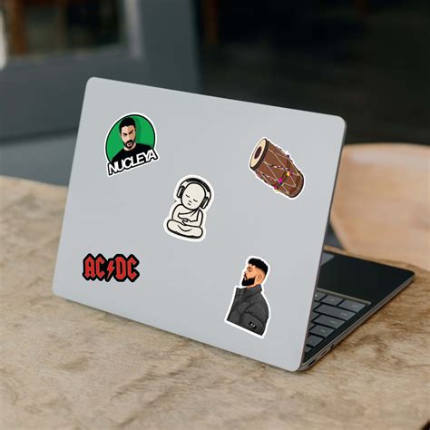 Mix Music Artist Laptop Sticker Pack Of 58 – Stickerly