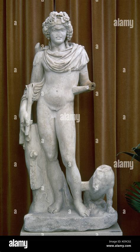 Statue of Bacchus Stock Photo - Alamy