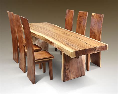 Wooden dining tables and chairs - Hawk Haven