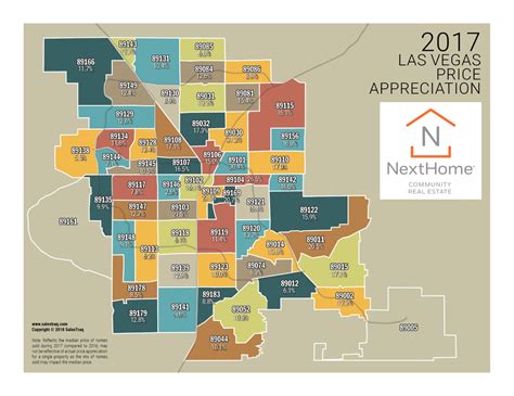 Las Vegas Zip Code Appreciation Map – Top Rated Las Vegas REALTOR, Pete ...