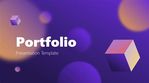 Project Portfolio Presentation Template