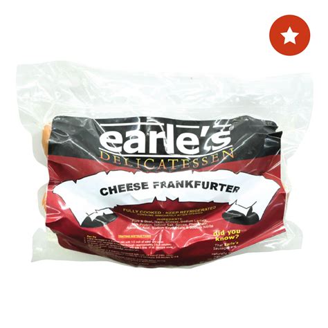 Earle's Cheese Frankfurter | 300g - GoodFinds Ph