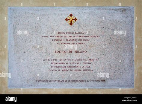 The edict of milan hi-res stock photography and images - Alamy