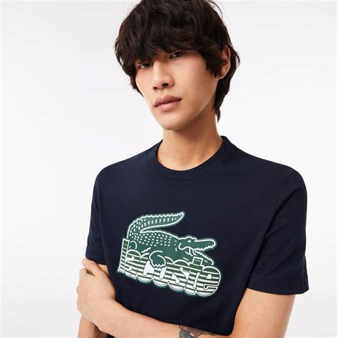 Lacoste | Logo T-shirt | Men | Navy 166 | Flannels