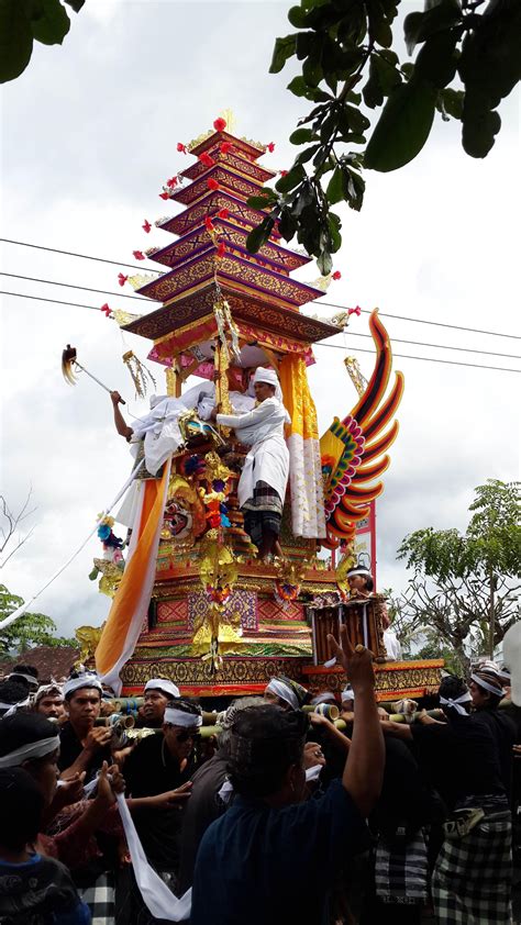 Ngaben, another #culture from the #island Ngaben or Cremation Ceremony ...