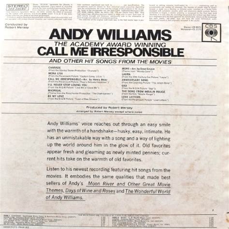 Andy Williams* – Vinyl World