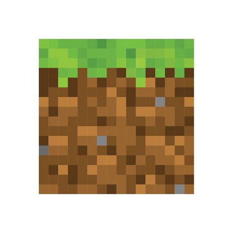 Mine Themed Grass Block Wall Decal - 12" x 12" - Peel and Stick ...