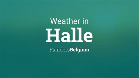 Weather for Halle, Belgium