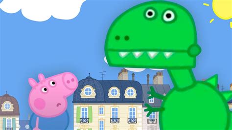 Peppa Pig, George Gets A New Dinosaur 🦖 @PeppaPigOfficial - YouTube