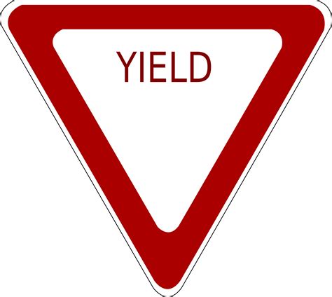 Yield - ClipArt Best