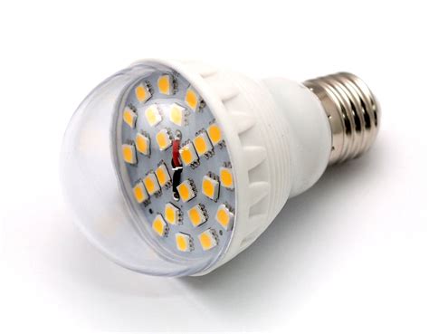 24x 5050 12V 5.5W LED Light Bulb E26 E27 BC Base Solar DC Lamp 12 volt ...