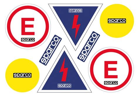 Kit of stickers Rally and Racing Small | Sparco | Miscellaneous - Radne