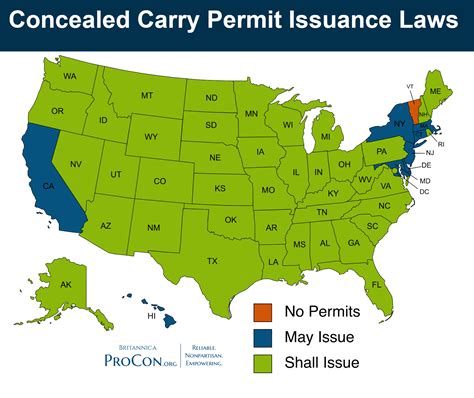 State-by-State Concealed Carry Permit Laws - ProCon.org