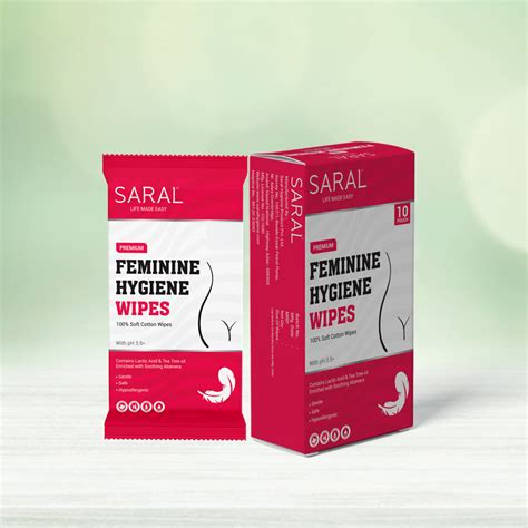 Premium Feminine Hygiene Wipes – Saral Hygiene