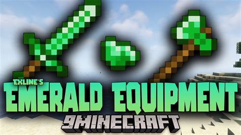 Exline's Emerald Equipment Mod (1.21, 1.20.1) - Powerful Equipment made ...