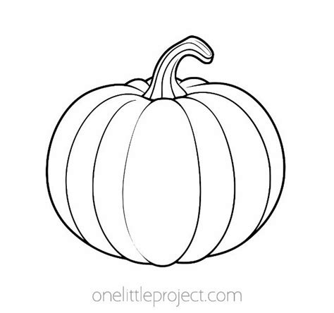 Pumpkin Coloring Page Printable