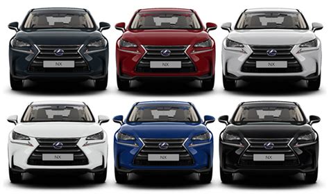 lexus nx colours 2021 - neta-prys