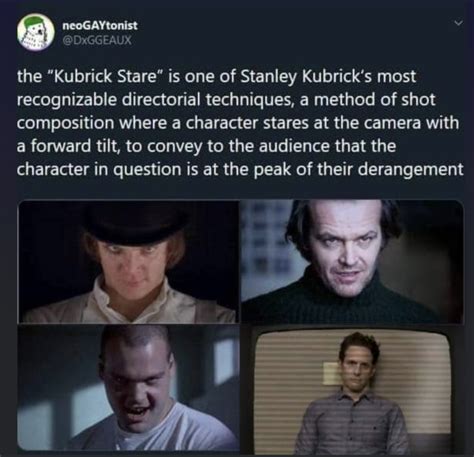 Kubrick Stare | Know Your Meme