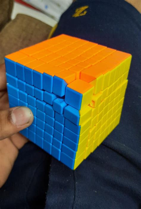 my 6x6x6 tumbled and fell, any suggestions please : r/rubikscube