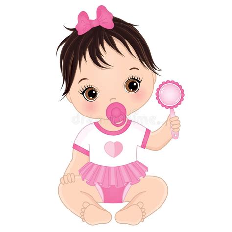 Animated Baby Girl Clip Art