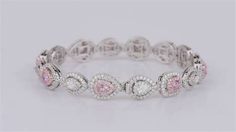 #JCBF05356553# 5.73CT Pink Diamond Bracelet Asteria - YouTube