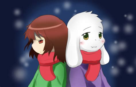 Chara x Asriel by asdfg21 on DeviantArt