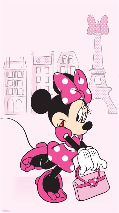 Wallpaper Minnie Mouse | Minnie mouse images, Mickey mouse wallpaper ...