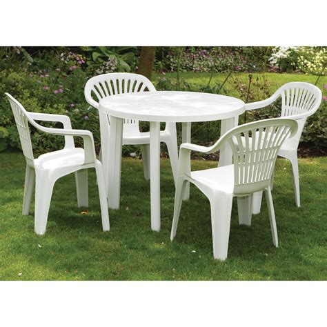 Plastic Patio Furniture: The Perfect Set For Your Home - Patio Designs