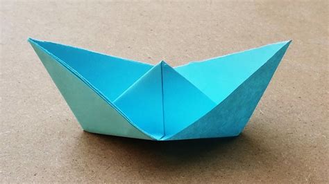 Easy and Simple Origami Paper Boat - SS Georgie Paper Boat