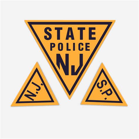 NJSP Class “A” Winter Patch Decal 3 Pack – Troopers United Foundation