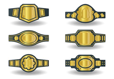 Wwe Belt Svg